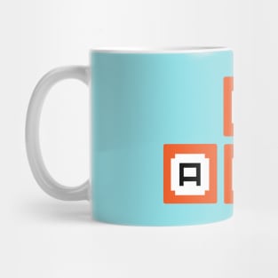 WASD Keyboard Keys (Dark) Mug